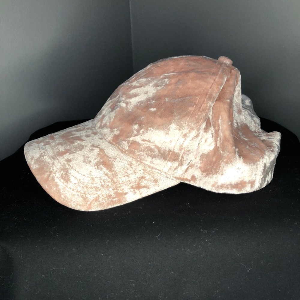 Pink Velvet Hat